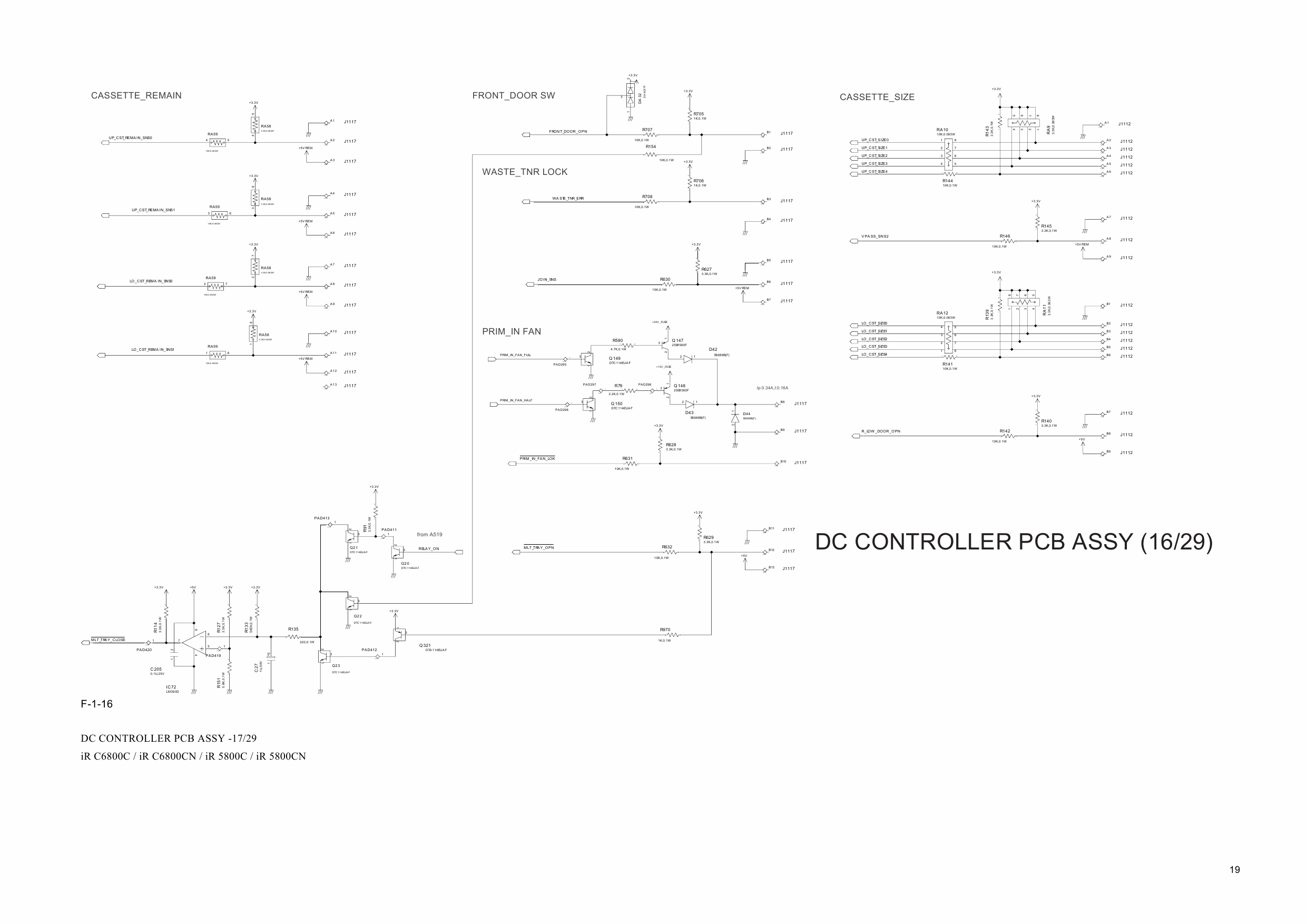 Canon imageRUNNER-iR 5800 6800 C CN Circuit Diagram-2